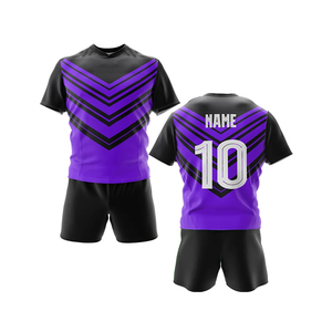 ชุดรักบี้ฟุตบอลแขนสั้นชุดเครื่องแบบใส่สบาย - Product Image 6