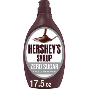 HERSHEY'S <b>Zero</b> <b>Sugar</b> Chocolate Syrup Bottle, 17.5 oz - Product Image 6