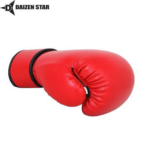 Gants de boxe d'entraînement en PU durables pour le sparring, le kickboxing, le MMA, respirants, évacuant l'humidité, protection UV, boucle et crochet réglables - Product Image 4
