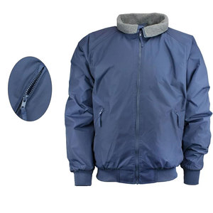 Blouson aviateur d'hiver personnalisé de haute qualité pour hommes, vêtements d'extérieur légers, design en tissu de toile long à capuche, nouveauté - Product Image 5