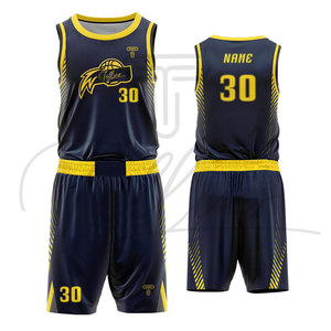 Uniforme de Baloncesto Deportivo Nuevo al por Mayor con Logotipo Personalizado Impreso, Calidad Premium, Último Estilo, Uniforme Totalmente Personalizado - Product Image 3