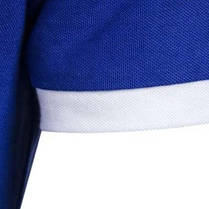 Nuevo Diseño, Última Tendencia, Camiseta de Verano para Hombre, Jersey Sólido 100% Algodón, Secado Rápido, Estilo Ejecutivo, Manga Corta - Product Image 5