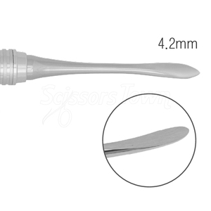 Instrument d'Élévation Périostéale en Acier Inoxydable Premium pour Soulever les Tissus Mous et Préparer les Surfaces Osseuses - Product Image 4
