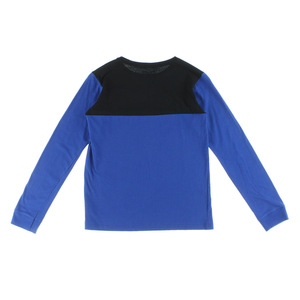 Camisetas Deportivas de Manga Larga Colorblock Champion para Niños, Color: Azul/Negro, 100% Auténticas - Product Image 2
