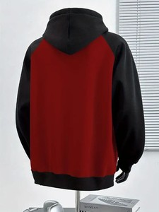 Sudaderas con Capucha de Alta Calidad, Transpirables, con Bolsillo Sólido, Logotipo Personalizado, Tejido de Punto 100% Poliéster, Corte Regular, para Hombre, Otoño Invierno - Product Image 2