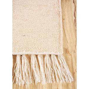 พรมขนสัตว์เบจและสีน้ำตาลลายเรขาคณิตแบบทอเรียบสำหรับใช้ในบ้าน-PDJW-66 - Product Image 4