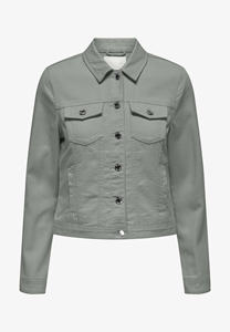 Nouveau design de veste en jean pour femmes en fer forgé OEM Poches de poitrine et fermeture à boutons conçues pour les femmes pour un confort en toutes saisons - Product Image 4
