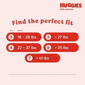 Para pañales de bebé Huggies Little Snugglers, tamaño 1, paquete de 168 unidades - Product Image 2