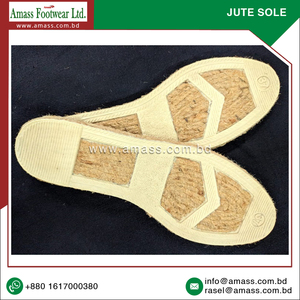 Espadrilles en jute et caoutchouc 100% faites à la main Semelle de haute qualité personnalisée par les leaders de la fabrication - Product Image 3