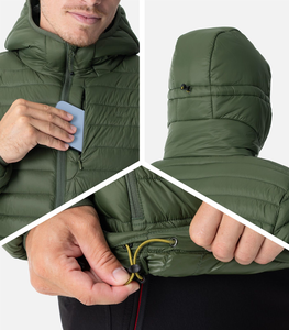 Chaqueta de Invierno con Capucha y Cremallera de Alta Calidad, Ajuste Moderno, Transpirable, para Hombre, Chaqueta Acolchada, Cómoda, Aislante, Resistente al Frío - Product Image 5