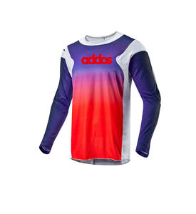 Vêtements de sport de course personnalisés de meilleure qualité pour adultes, ensemble d'équipement de moto respirant avec pantalon et maillot personnalisés, combinaison de motocross - Product Image 2