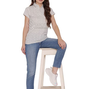 Polos de último diseño Polos de ropa informal Polos de color personalizados con logotipo personalizado - Product Image 5