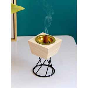 Quemador de Incienso Religioso Ecológico de Madera, Estilo de Medio Oriente, para Rituales de Bakhoor, Aromaterapia, Fragancia para el Hogar, Z F Craft - Product Image 5