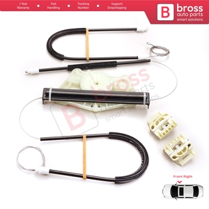 BWR573 ensemble de réparation de lève-vitre électrique avant droit pour Toledo MK2 1M2 1998-2004 Leon MK1 1M1 1999-2006 1M0837462A - Product Image 2