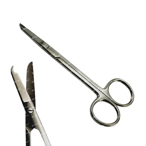 Tijeras oftálmicas de titanio, tijeras de puntada, herramienta de entrenamiento Dental recta/curva, tijeras cosméticas, instrumento quirúrgico ocular - Product Image 5