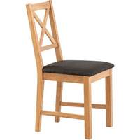Chaise de salle à manger nordique, chaise de Patio en bois, siège croisé en cuir, chaise de salle à manger, meubles bon marché Offres Spéciales