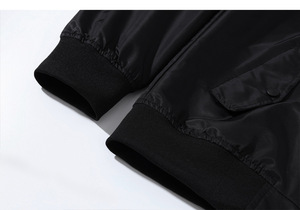 .Stylish <b>men</b> bomber <b>jacket</b> zip front breathable fabric lightweight fit perfect for hiking <b>travel</b> gym and casual daily wear - Product Image 6