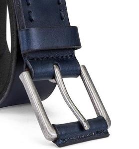 Cinturones de Diseño Elegante para Hombre 2026, Cinturones de Cuero Genuino de Alta Calidad OEM, Hebilla de Pin para Vestir, Vaqueros, Casual, Personalizado, Automático, a la Moda - Product Image 4