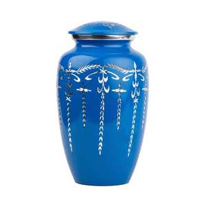 Nuevo diseño, fabricante y exportador indio de urna de aluminio de alta calidad para cremación humana y de mascotas para funerales de bebés - Product Image 2