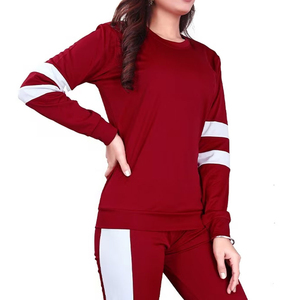 Meilleur service OEM de haute qualité Respirant Polaire Survêtement pour femmes Col à capuche Motif solide Options de taille Plus pour l'hiver - Product Image 5