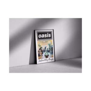 Modern Style Oasis <b>Poster</b> Definitely Maybe Design Paper Material for Wall Usage - Product Image 2