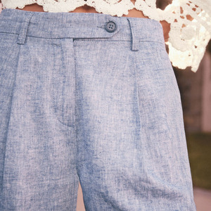 2025 Jeans Shorts personnalisés coton Jeans femmes Shorts unis à la mode solide Skinny Denim Shorts en haute qualité ensemble Denim court - Product Image 5
