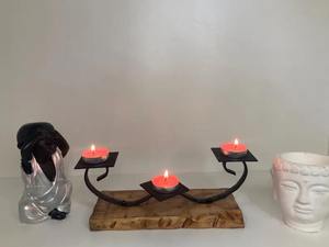 Export Quality Classic Design Aluminum Cast Handmade <b>Tea</b> <b>Light</b> <b>Holder</b> for Home Hotel Restaurant Decor Christmas Use - Product Image 2