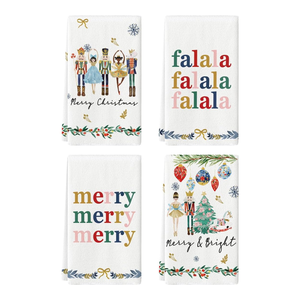 Sac de farine personnalisé serviettes OEM imprimé logo 100% coton à séchage rapide doux écologique vente en gros pour la cuisine - Product Image 2