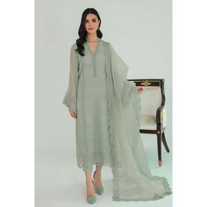Conjunto de Traje de Mujer en Chifón Bordado UF-234 - Product Image 1