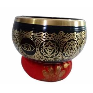 Gong y Platillos de Latón de Siete Chakras, Cuenco Cantante de Calidad Premium - Product Image 2