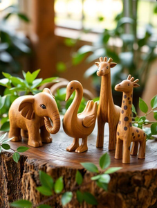 ของเล่นเพื่อการศึกษาจากสัตว์ไม้เสริมพัฒนาการของเด็กผ่านการเล่นตามธรรมชาติ - Product Image 5