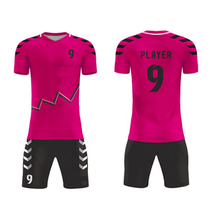 Diseño personalizado y logotipo adultos tamaño transpirable Deportes Fútbol uniforme conjunto OEM servicio barato alta calidad fútbol desgaste - Product Image 4