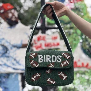 Sac à bandoulière en perles inspiré de la mer, fait à la main, sac de plage pour femmes, sac fourre-tout bohème, sac de voyage tendance d'été, design personnalisé - Product Image 1