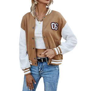 Veste Letterman de style urbain avec coupe confortable Veste Letterman de haute qualité avec mélange de tissus durables - Product Image 1