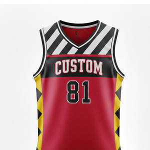 เสื้อกล้ามบาสเก็ตบอลแบบสั่งทำพิเศษสำหรับผู้ชาย เสื้อทีมพิมพ์ลายตามสั่ง เสื้อแขนกุดสำหรับกีฬา - Product Image 4