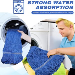 Nuevo y en Oferta, Trapeador Kentucky de Madera Ecológico, Duradero, Autoescurrible, Multifuncional, de Alta Calidad, Bajo MOQ, Económico - Product Image 6