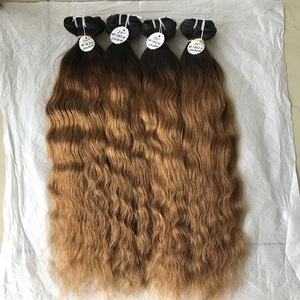Extensiones de pelo ondulado brasileño, cabello Natural Remy Virgen sin procesar, venta al por mayor, 2022 - Product Image 2