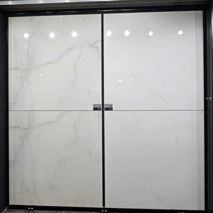 Meilleure vente de carreaux de porcelaine en marbre gris de qualité supérieure 1200x1200 mat rustique antidérapant poli pour la vie intérieure moderne - Product Image 1