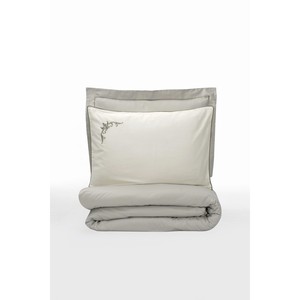 Cotton Box Elite Satin Double Duvet Cover <b>Set</b> Teresa Beige-Queen King Twin Sizes Woven <b>Comforter</b> for Home Hotel Wedding Use - Product Image 2