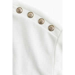 Elegante sudadera con detalles de botones para mujer, sudaderas con capucha y sudaderas transpirables de algodón de primera calidad para mujer, OEM/ODM Bangladesh - Product Image 2