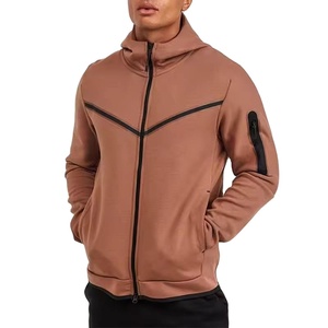 Sudadera con Capucha Personalizada con Logotipo Frontal Estampado en Relieve, 100% Algodón Felpa, para Hombre, Corte Holgado, Ropa Deportiva de Invierno para Gimnasio - Product Image 2
