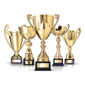 Nouveauté : Trophée en métal écologique sur demande, trophée de haute qualité pour les gagnants, prix de gros - Product Image 5