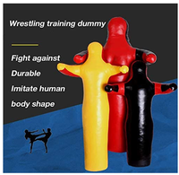 Mannequin de grappling JIKE PU pour le Jiu-Jitsu brésilien, sac de frappe pour l'entraînement en position assise, arts martiaux, boxe, karaté