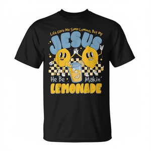 La vita mi ha regalato dei limoni, ma Gesù sta facendo la limonata - T-shirt promozionale - Product Image 2