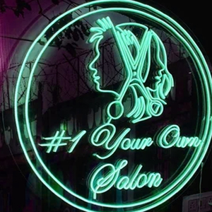 Неоновая вывеска для парикмахерской - Product Image 5