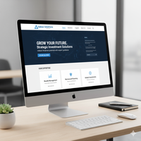 Diseño de sitios web de empresas de inversión profesional | Servicios de desarrollo Web financiero personalizados para bancos y plataformas comerciales