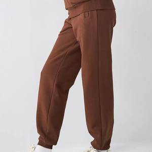 Nuevo Conjunto Deportivo Informal con Capucha y Pantalones Deportivos con Logotipo Personalizado, Color Marrón, para Mujer, Ecológico, Estilo Urbano, para Invierno - Product Image 4