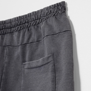 Pantalones cortos deportivos de verano de alta calidad, ropa informal para el sudor, pantalones cortos de algodón esenciales para hombre, pantalones cortos de playa con bolsillos laterales lisos - Product Image 6