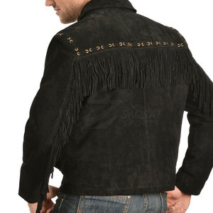 OEM Services High Quality 2025 Custom Logo <b>Men</b> Western <b>Jacket</b> New Design <b>Men</b> Western Winter <b>Jacket</b> - Product Image 2