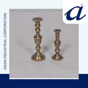 Portavelas de estilo vintage con acabado dorado de diseño único a la venta por exportadores - Product Image 3